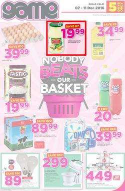 Game : Nobody Beats Our Basket (7 Dec - 11 Dec 2016), page 1