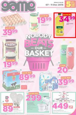 Game : Nobody Beats Our Basket (7 Dec - 11 Dec 2016), page 1
