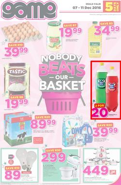 Game : Nobody Beats Our Basket (7 Dec - 11 Dec 2016), page 1