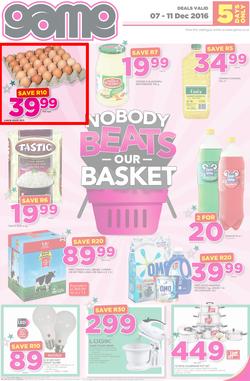 Game : Nobody Beats Our Basket (7 Dec - 11 Dec 2016), page 1