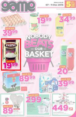 Game : Nobody Beats Our Basket (7 Dec - 11 Dec 2016), page 1