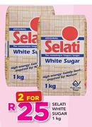 Selati White Sugar-2 x 1kg