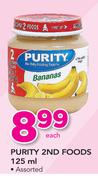Purity 2nd Foods-125ml