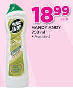 Handy Andy Assorted-750ml