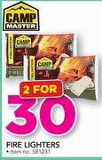 Camp Master Fire Lighters-For 2