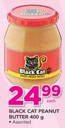 Black Cat Peanut Butter-400g