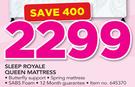Sleep Royale Queen Mattress