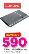 Lenovo Dual Mouse N700
