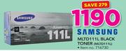 Samsung MLTD111L Black Toner 
