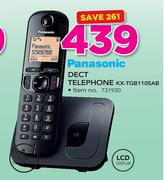 Panasonic Dect Telephone KX-TGB110SAB