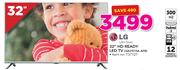 LG 32" HD Ready LED TV 32LF510A AFB
