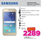 Samsung 4.7" Smartphone Galaxy J2 Gold