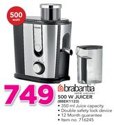 Brabantia 500W Juicer BBEK1123