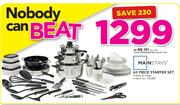 Mainstays 63 Piece Starter Set