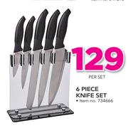6 Piece Knife Set