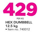 Everlast Hex Dumbbell-12.5Kg