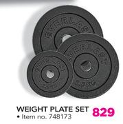 Everlast Weight Plate Set