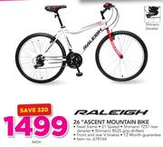 Raleigh 26" Ascent Mountain Bike-Each
