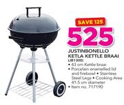 Justin Bonello Ketla Kettle Braai JB1300