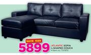 Atlantic Sofia L-Shaped Couch