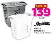 Miss Molly Mega Linen Bin-Each