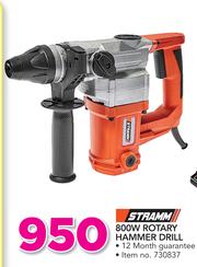 Stramm 800w rotary top hammer drill