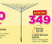 Home Quip 3 Arm Rotary Dryer