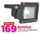 Eurolux 10W LED Floodlight