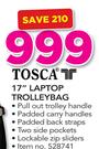 Tosca 17" Laptop Trolley Bag