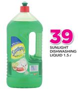 Sunkight Dishwashing Liquid-1.5Ltr