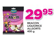Beacon Liquorice Allsorts-400g