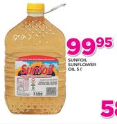 Sunfoil Sunflower Oil-5Ltr