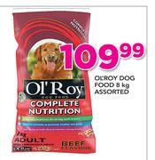 Ol'Roy Dog Food Assorted-8Kg