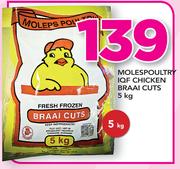 Molespoultry IQF Chicken Braai Cuts-5Kg