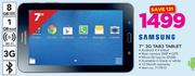 Samsung 7" 3G Tab 3 Tablet