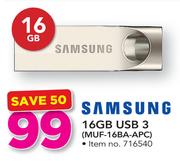 Samsung 16GB USB 3 MUF-16BA-APC