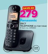 Panasonic Dect Telephone KX-TGB110SAB