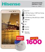 Hisense 5.5" Smartphone Infinity F20 Includes Speaker