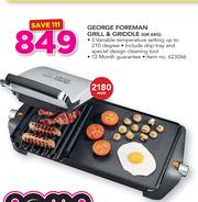 George foreman deals grill and griddle