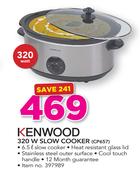 Kenwood 320W Slow Cooker CP657