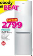 Hisense 299Ltr Metallic Bottom Freezer/Fridge H299BME