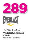 Everlast Punch Bag Medium SH4604 40LBS