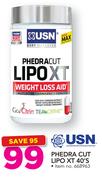 USN Phedra Cut Lipo XT 40's