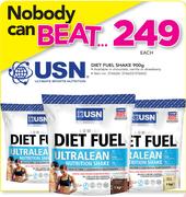 USN Diet Fuel Shake-900g Each