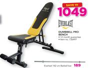 Everlast Dumbbell Pro Bench