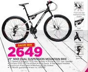 Raleigh 29" MXR Dual Suspension Mountain Bike