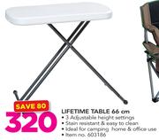 Lifetime Table 66cm