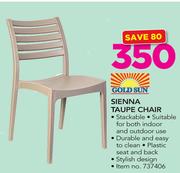 Gold Sun Sienna Taupe Chair