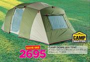 Campmaster Camp Dome 800 Tent-L565cm x W270cm x H205cm