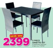 5 Piece Dinette Set